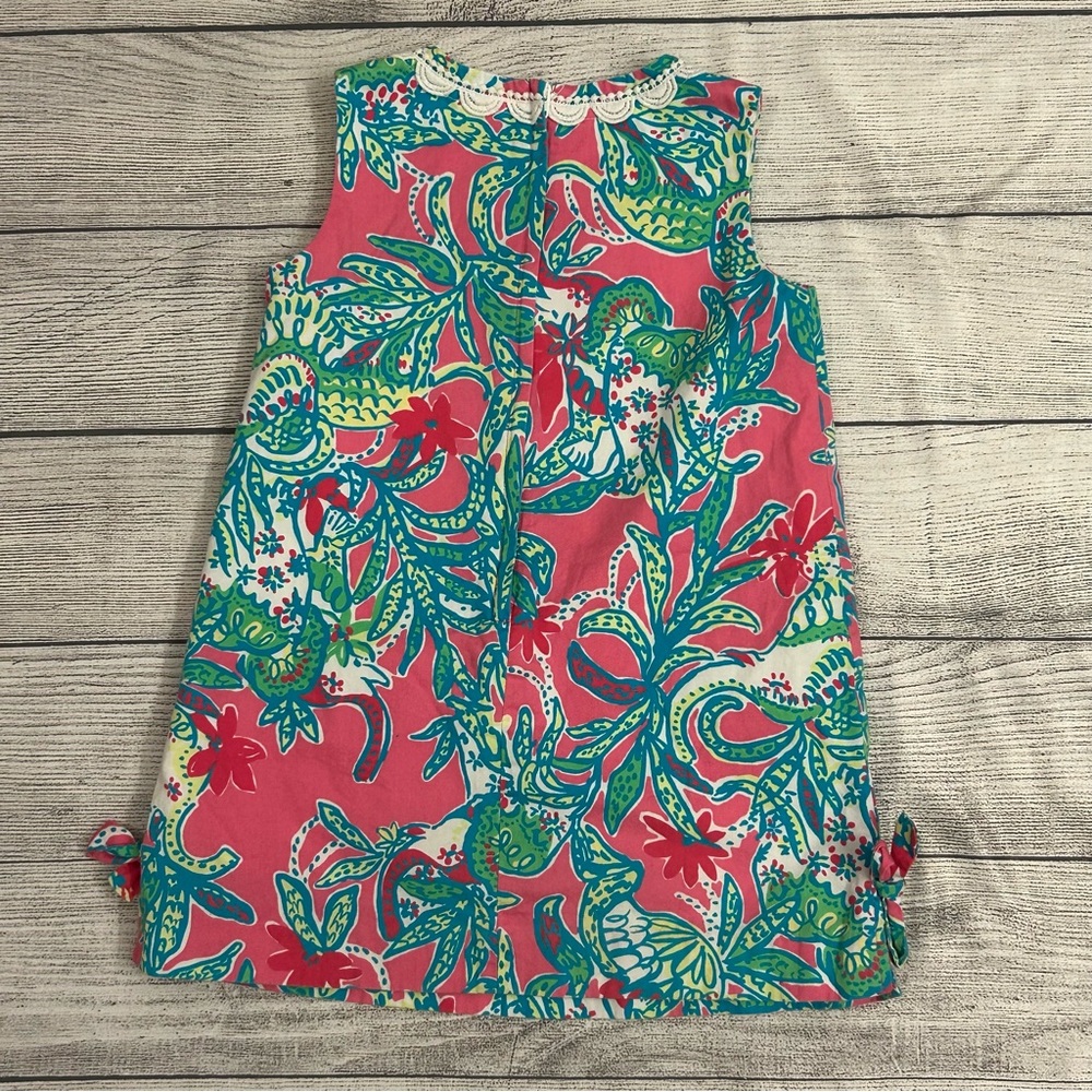 Lilly Pulitzer floral dress size 4 girls - Picture 7 of 7